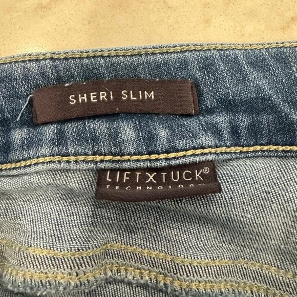 NYDJ Sheri Slim Lift X Tuck Jeans Size 14 - Picture 6 of 9